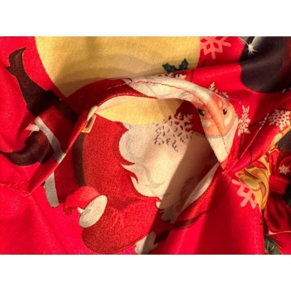 Santas Red Cute Ugly Sweater SweatShirt Juniors Med? Women S? See Desc Fast Ship - Picture 7 of 10